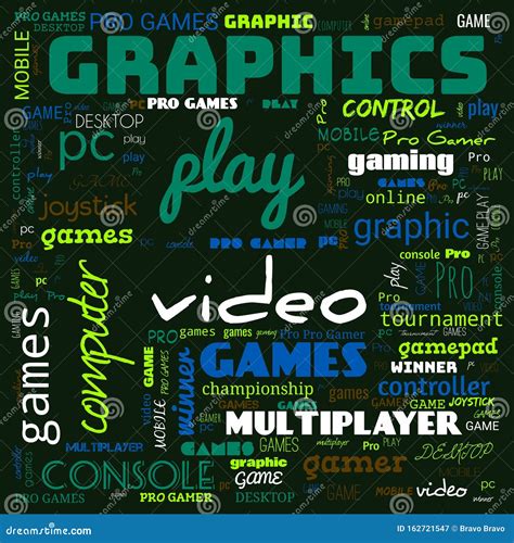Games Word Cloud This Word Cloud Use For Banner Painting Motivation
