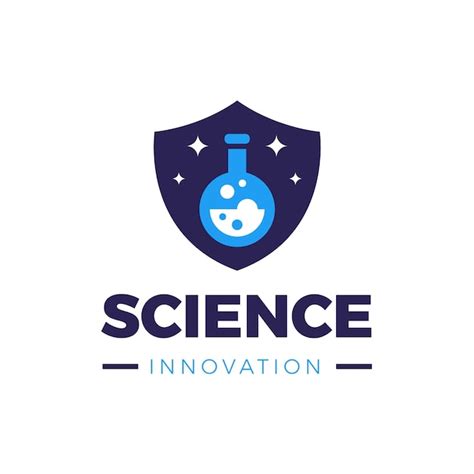 Free Vector Science Logo Template Design