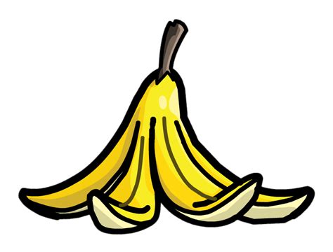 Banana Peel Clipart Icons Png Free Png And Icons Downloads