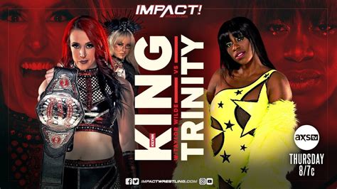 Trinity Makes Her Impact Debut Vs Kilynn King Youtube
