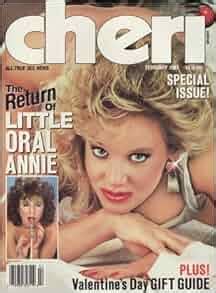 Cheri Adult Magazine February Volume Issue Number Babe Oral Annie Editors Of