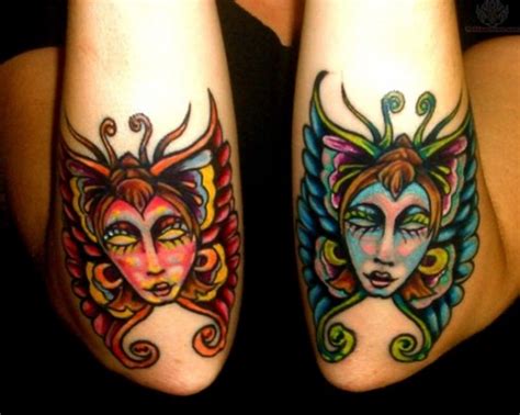 Elbow Tattoo Butterflies Tattoomagz › Tattoo Designs Ink Works