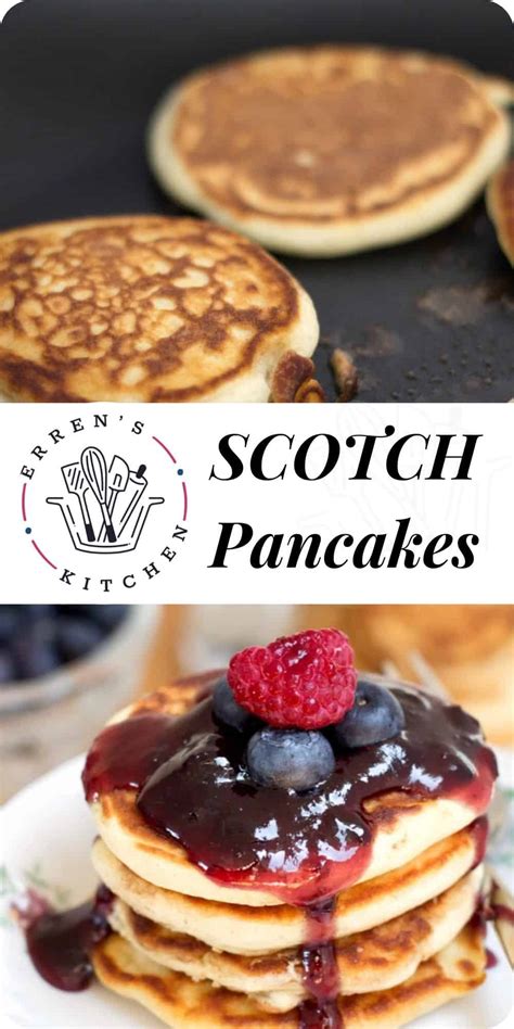 Scotch Pancakes This Dish Is Perfect For Breakfast Or A Served For