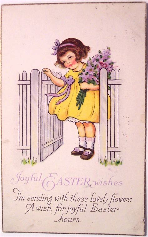 Vintage Easter Postcard Dave Flickr