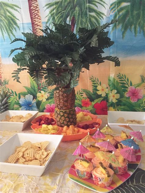 That's why you'll say aloha! to these finger food ideas! Luau Birthday Party | Luau party decorations, Kids luau ...