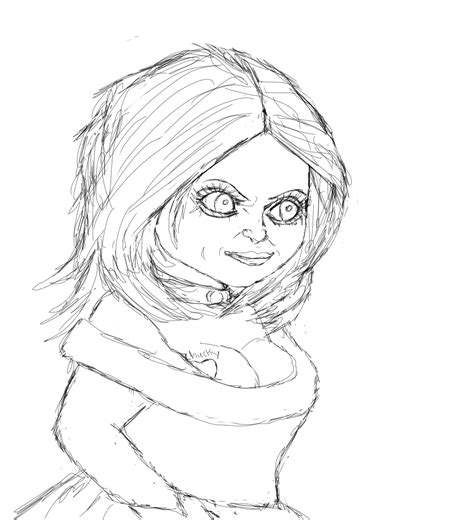 16 Chucky And Tiffany Coloring Pages Pictures My Modern Wise