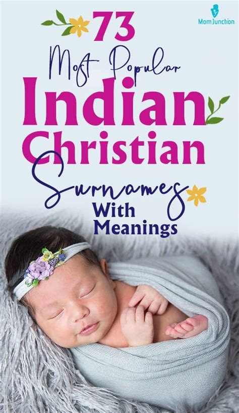 73 Most Popular Indian Christian Surnames With Meanings Biblical