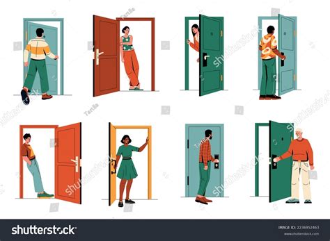 22144 Going Out Door Images Stock Photos And Vectors Shutterstock