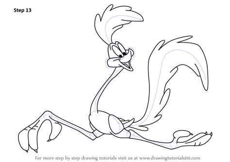 In this step by step course, i dive deep into the drawing principles i've been speaking about previously in this tutorial, plus many other techniques that will help you develop a little bit above the center of the helmet we will draw an horizontal curved line. Learn How to Draw The Road Runner (The Road Runner) Step ...