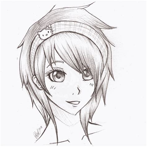 Anime Girl Sketch By Mr Awesomenessist On Deviantart