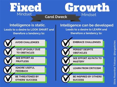 Fostering A Growth Mindset In The Classroom Mindsets