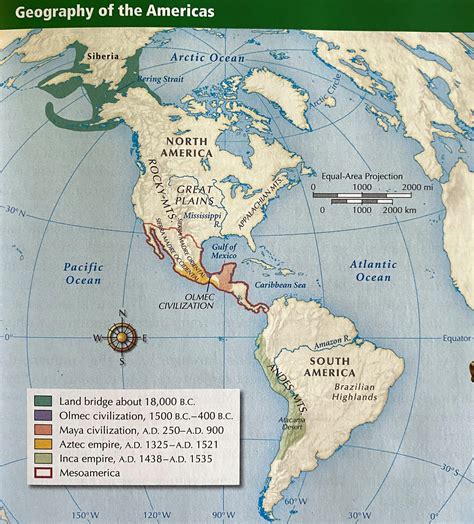 Migration of Humans into the Americas (c. 16,000 BP) - Climate in Arts ...