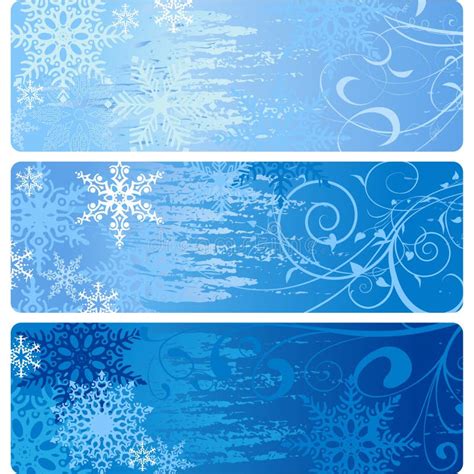 Winter Banners Royalty Free Stock Photos Image 26524318
