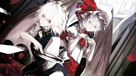 🥇 Izayoi Sakuya Remilia Scarlet Touhou Artwork Braids Wallpaper 141138