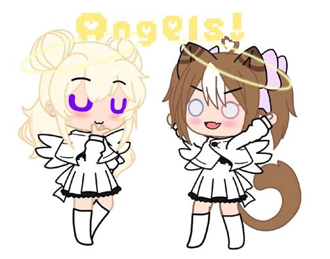 Angels Cute Drawings Gacha Club Outfits Club Outfits