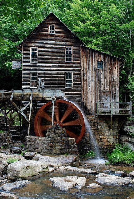 Glade Creek Grist Mill Wv Glade Creek Grist Mill Water Wheel Grist