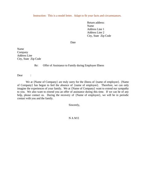 Sample Letter Assistance Doc Template Pdffiller