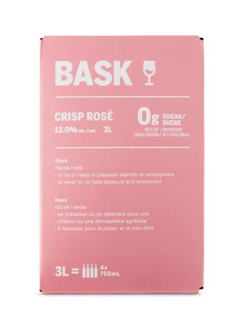 Bask Crisp Rosé 3 L Available At South Park Liquor