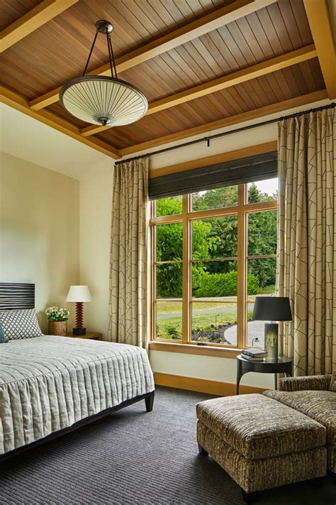 Bluff Overlook Transitional Bedroom Seattle By Aome Architects