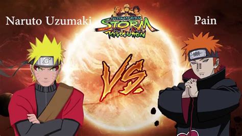 Uzumaki Naruto Vs Pain Naruto Shippūden Ultimate Ninja Storm