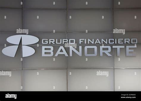 The Logo Of Grupo Financiero Banorte Is Pictured At Its Headquarters In