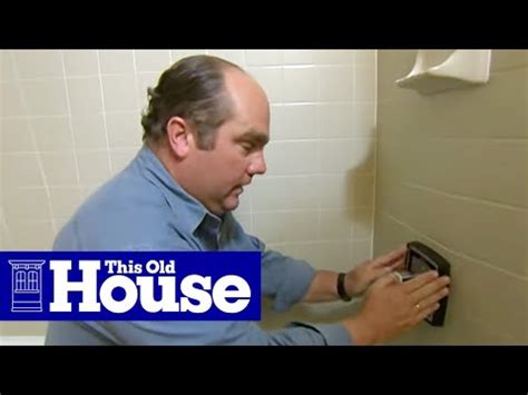 An alcove tub is designed to be attached to three walls, so it only has one finished side, which is a solid once the tub is level, you've secured it to the wall and you've hooked up the plumbing, you have to finish the wall around the bathtub, and the most reliably. How to Replace a Shower Mixing Valve | This Old House ...