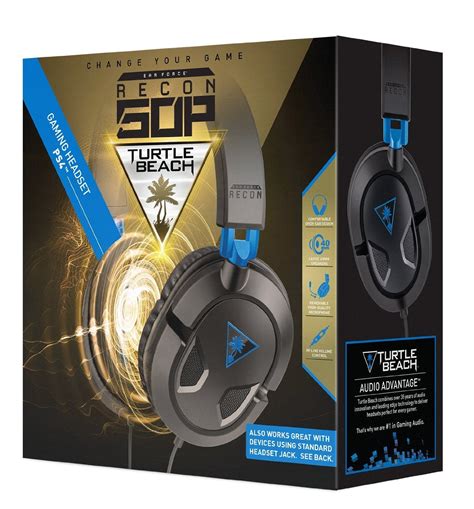 Turtle Beach Ear Force Recon 50P Stereo Gaming Headset PS4 In Stock