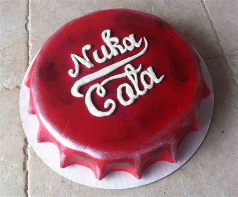 Nuka Cola Bottle Cap Cake For You Gamers Out There Cake