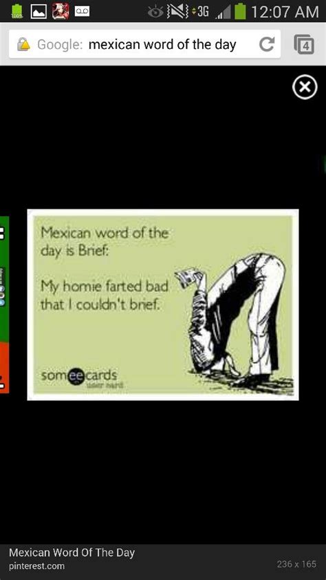 Lol Mexican Words Having No Friends Dorky Word Of The Day