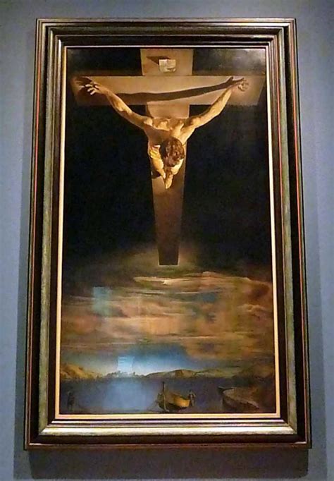 Christ Of St John Of The Cross 1951 By Salvador Dali Kelvingrove