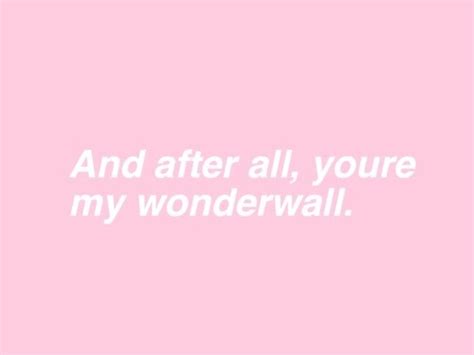 Aesthetic Lyrics Oasis Pink Wonderwall Scream Poems Free Nude Porn