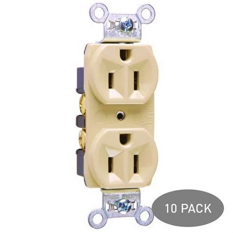 Legrand Pass And Seymour 15 Amp 125 Volt Commercial Grade Backwire Duplex