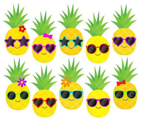 Our clip art resources can be commercial used daily update images over millions of images. Pineapple Clip Art Pictures, Pineapples in Sunglasses ...