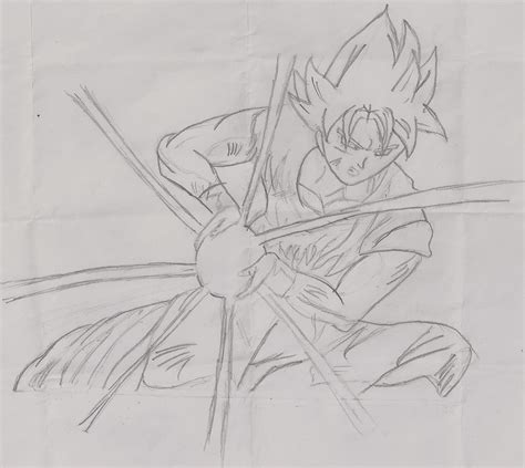 Drawings Goku Kamehameha By Arazvan On Deviantart