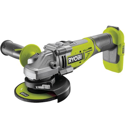 Ryobi R18ag7 One 18v Cordless Brushless Angle Grinder 125mm Angle