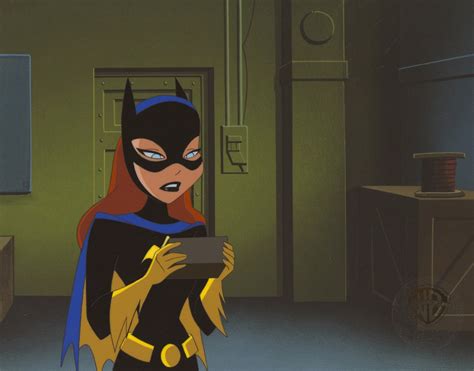 The New Batman Adventures Original Production Cel Batgirl Choice