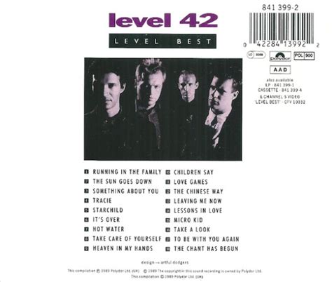 Level Best Level 42 Cd Album Muziek