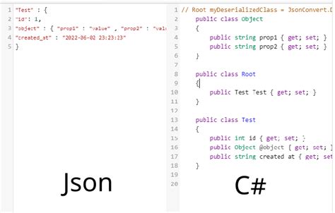 Convert JSON To C Classes Online Json CSharp Toolkit