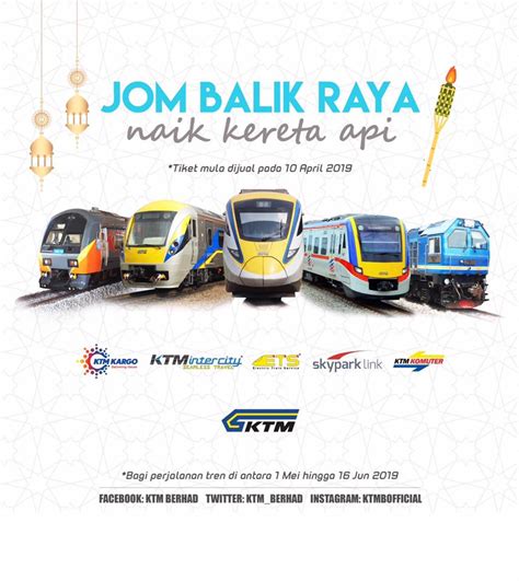 Book tickets now on 12goasia! Tiket Balik Raya ETS Akan Mula Dijual 10 April Ini, Dah ...