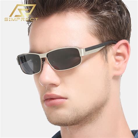 Simprect 2022 Photochromic Polarized Sunglasses Men Fashion Vintage