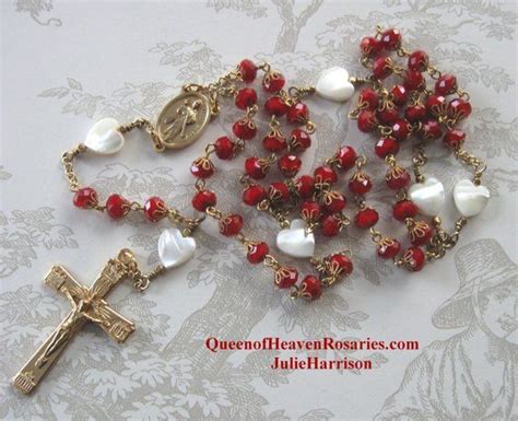 Divine Mercy Rosary Custom Rosary Queen Of Heaven Praying The Rosary
