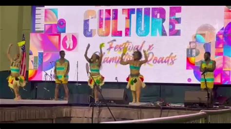 Taca Diaspora Dance Ensemble At The World Culture Festival Of Hampton Roads Youtube