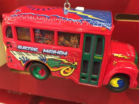 Muppet Stuff Review Hallmark Electric Mayhem Bus Ornament