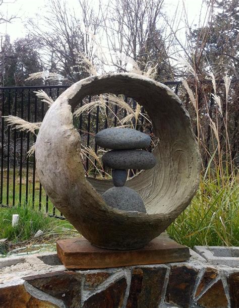 As mentioned, concrete steps settle into grass quite well, creating a nice even surface. Deborah Bridges Art: New workshop - sculpting with cement