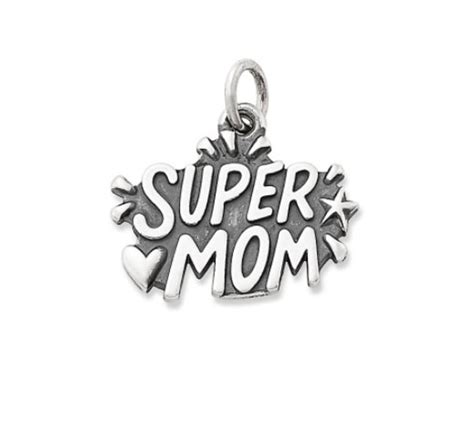 Super Mom Charm Mom Charm Mom T Charm Super Mom Necklace Charm