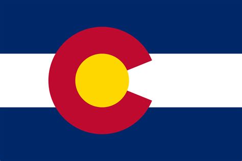 Colorado State Information Symbols Capital Constitution Flags