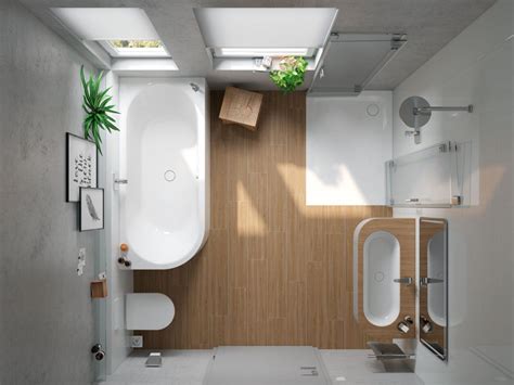 Für kleine bäder empfehlen wir raumsparende eckbadewanne und duschbadewannen. Minibad Oder Wohlfühloase Intelligente Lösungen Für Kleine ...