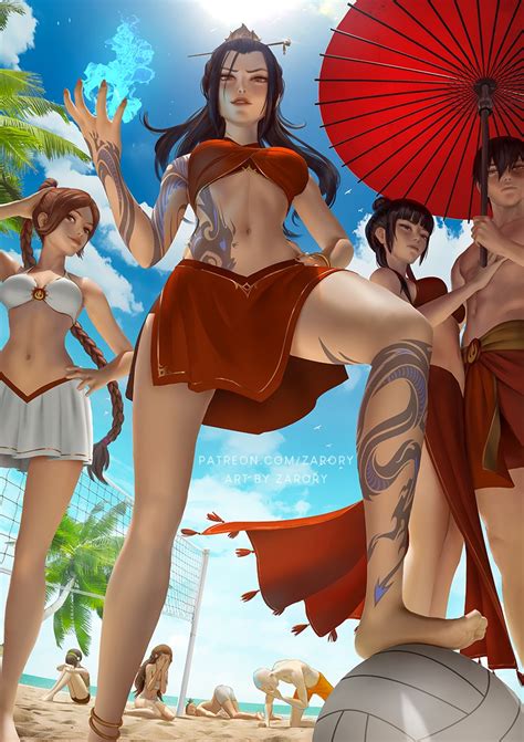 Zarory On Twitter Beach Day Team Azula 🏖 Azula Has Challenged You To A Game Do You Accept Or