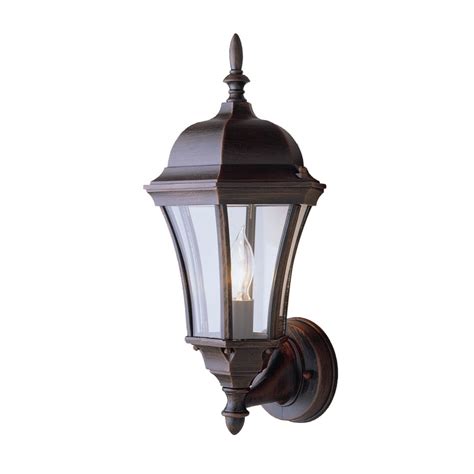 Free shipping on orders $45+. Shop Portfolio 17-in H Rust Outdoor Wall Light at Lowes.com