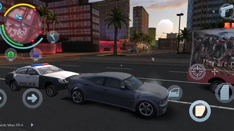 Gangstar Vegas Gameplay Dodge Cars With Police And Shoot Youtube